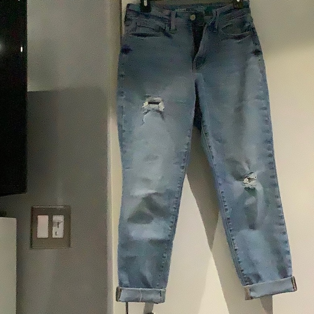 Old navy, extra stretch, high rise, O.G. STRAIGHT, secret smooth pockets  size 2
